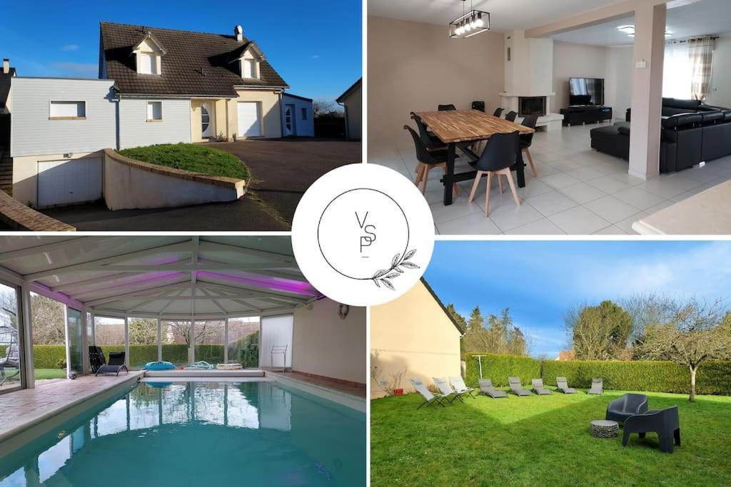 Villa Avec Piscine Chauffee A Moins 1H30 De Paris Saint-Pierre-des-Fleurs 외부 사진